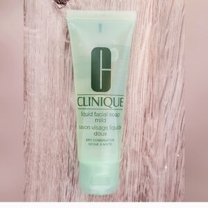 💚5/$25 Clinique Liquid Face Soap Mild Cleanser & Exfoliant 1.7 Oz 50 Ml